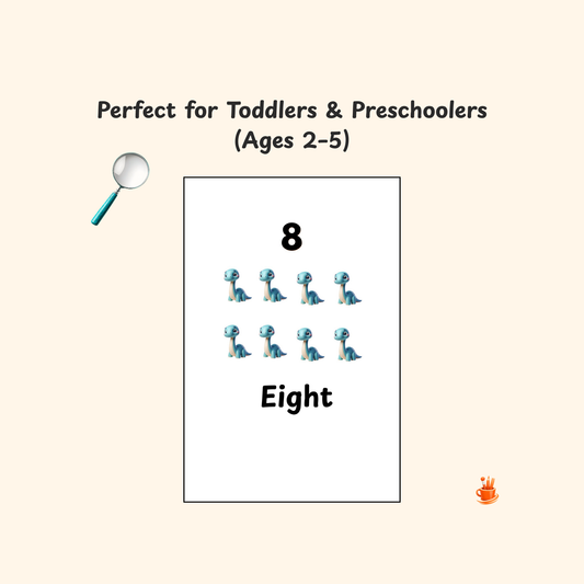 Baby Dinosaur Numbers (1–10)