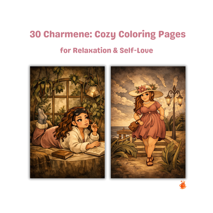 30 Charmene: Cozy Coloring Pages