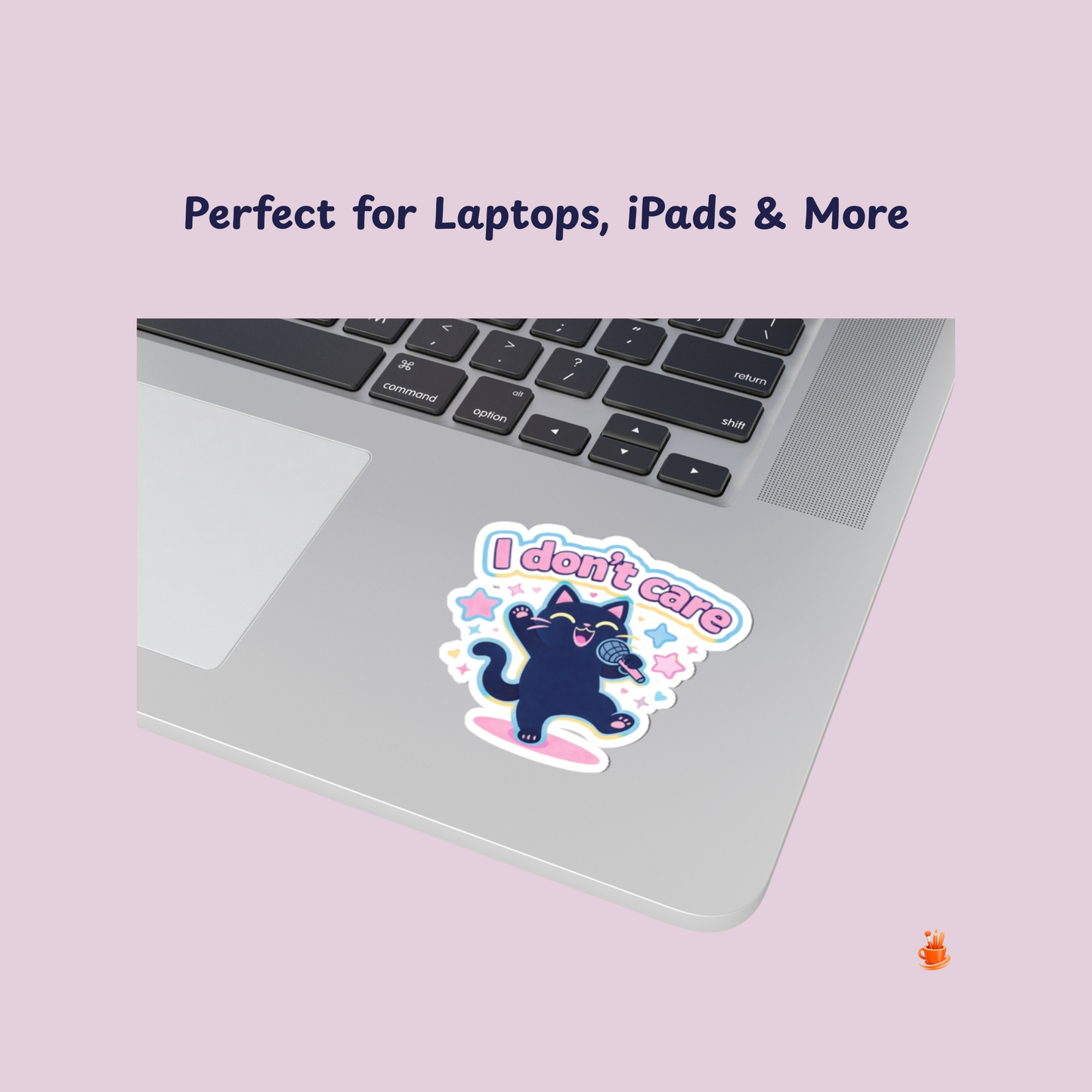 Sassy Black Cat Sticker 5 Set Bundle