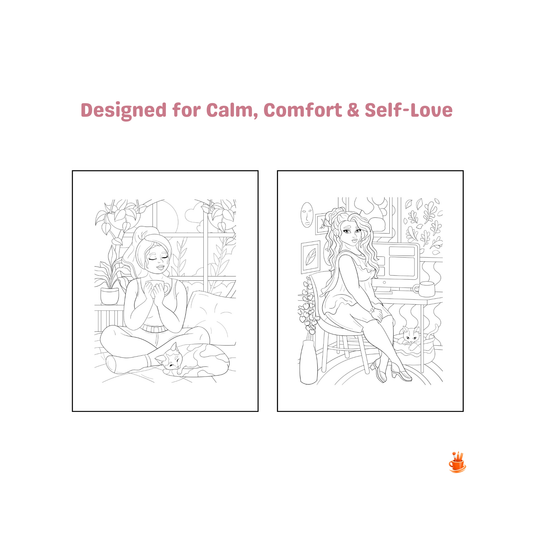 30 Charmene: Cozy Coloring Pages