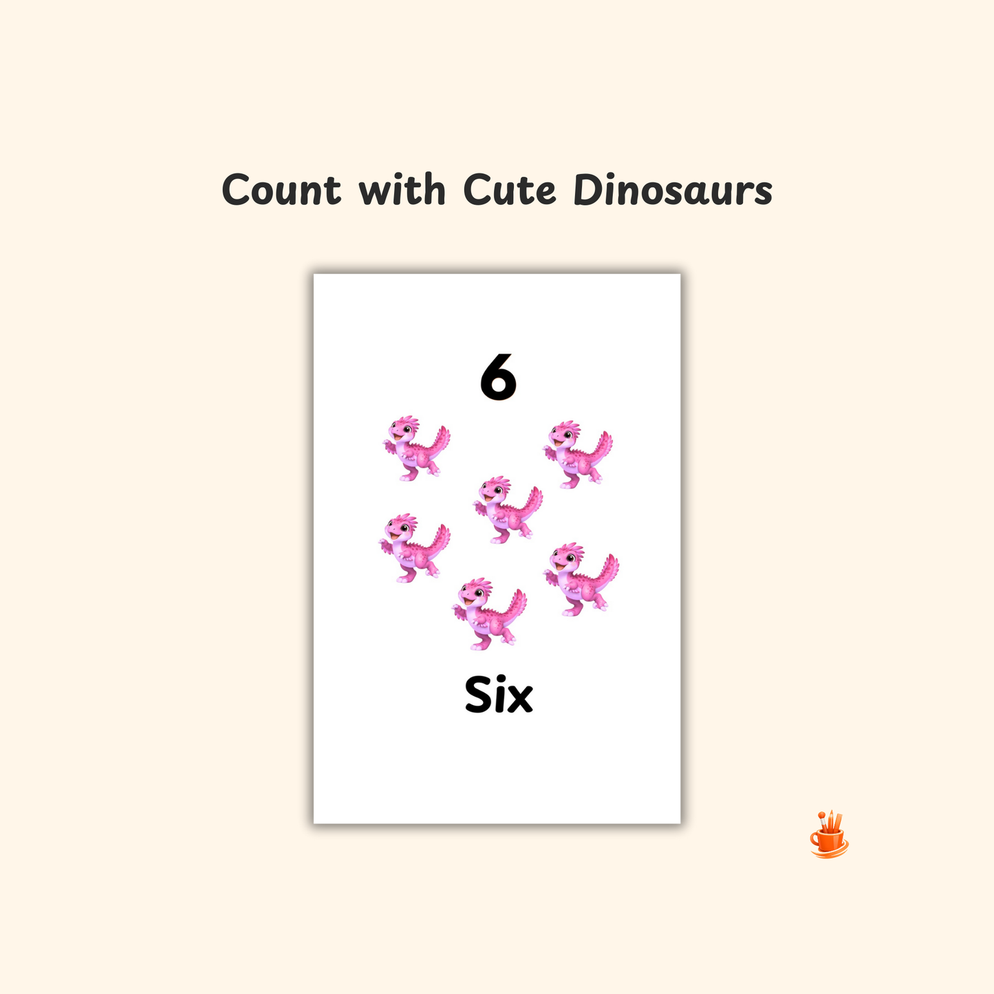 Baby Dinosaur Numbers (1–10)