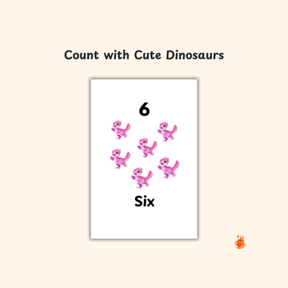 Baby Dinosaur Numbers (1–10)
