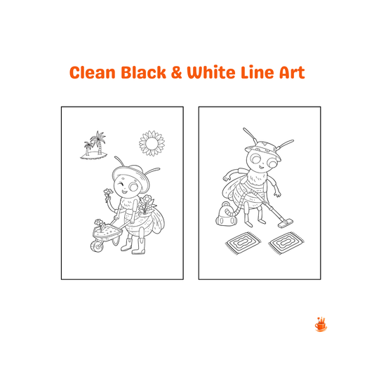 30 Bibi the Flying Bee Adventure Coloring Pages