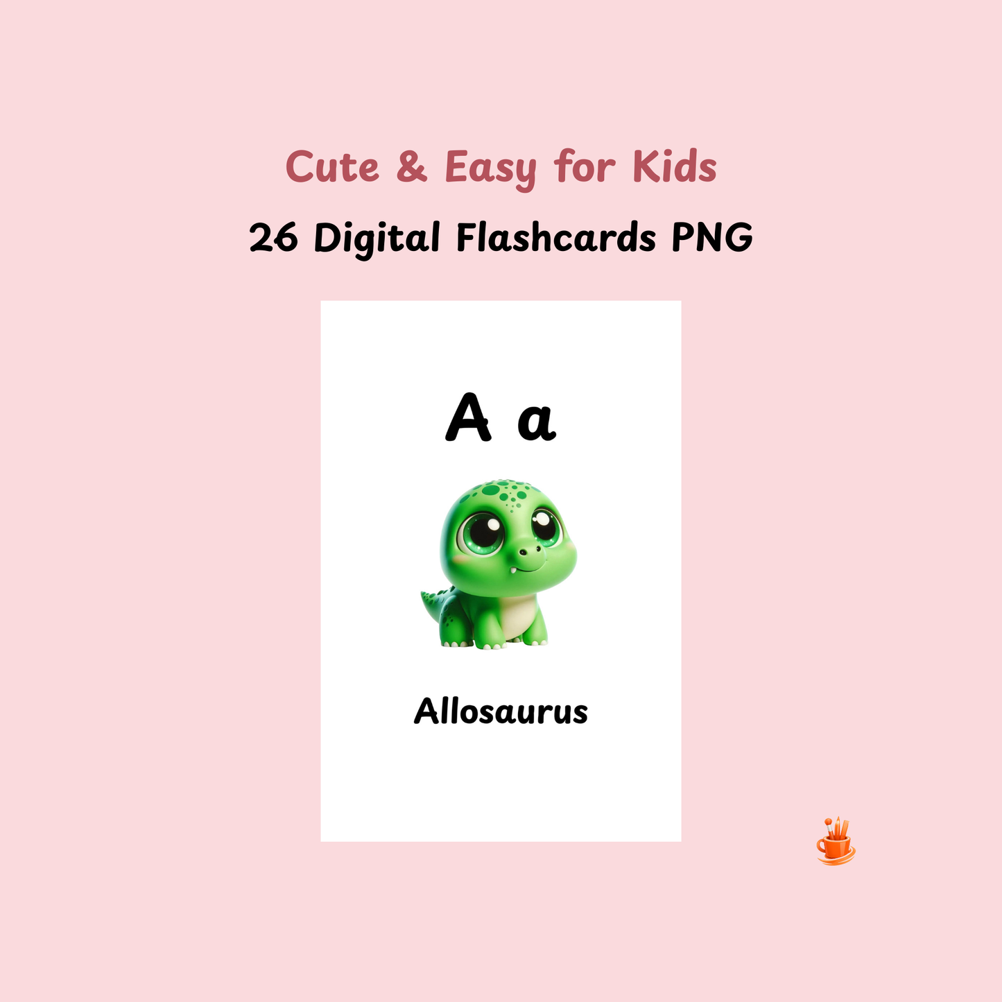26 Baby Dinosaurs (A–Z) Set
