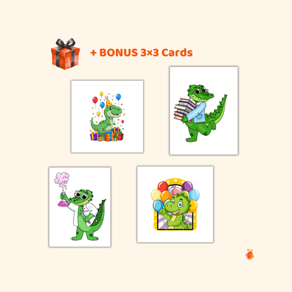 45  Funny & Cute Dino Stickers