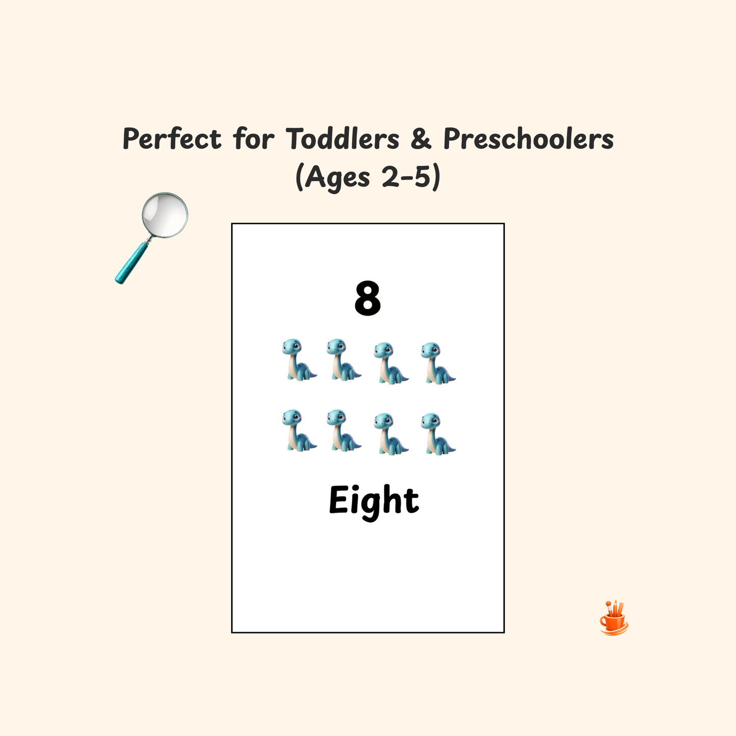 Baby Dinosaur Numbers (1–10)