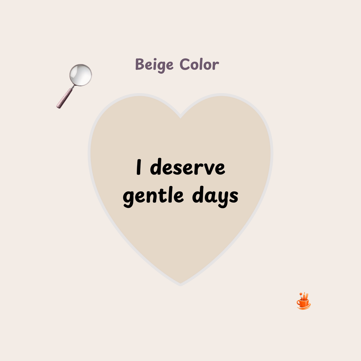 Affirmation Heart Stickers