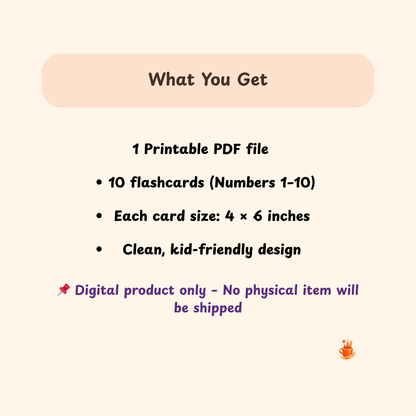 Baby Dinosaur Numbers (1–10)