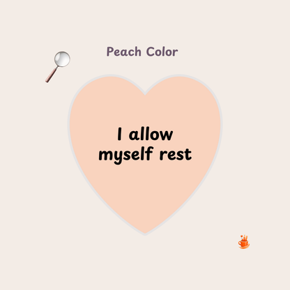 Affirmation Heart Stickers