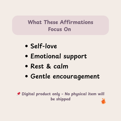 Affirmation Heart Stickers
